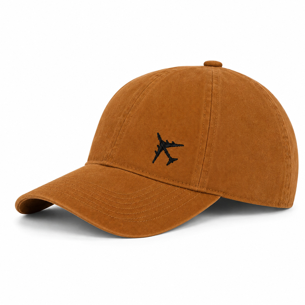 KOKILIAN Signature Cap – 280GSM Cotton Twill, Caramel Tan